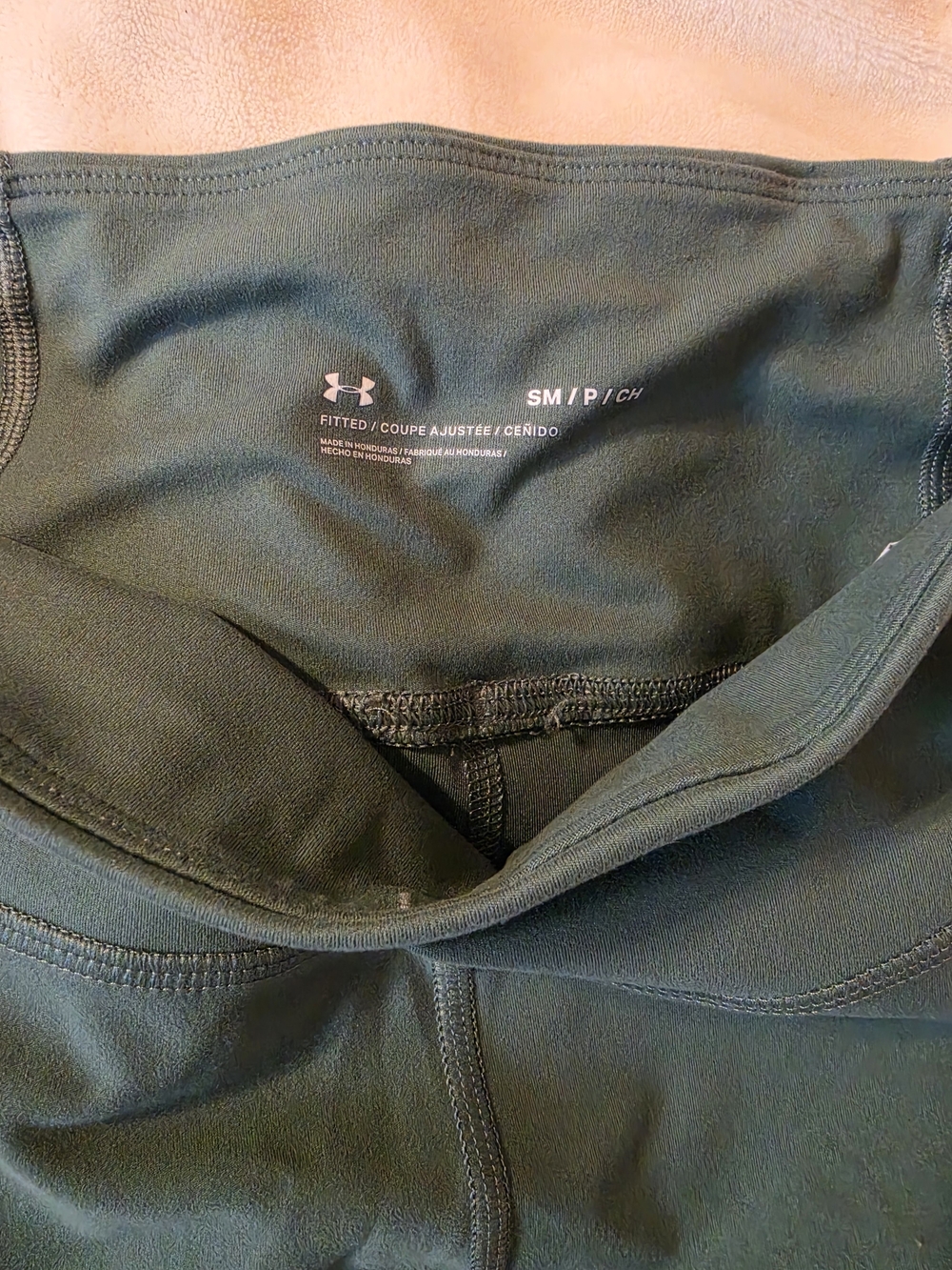 Under Armour Women's Green Fitted Leggings